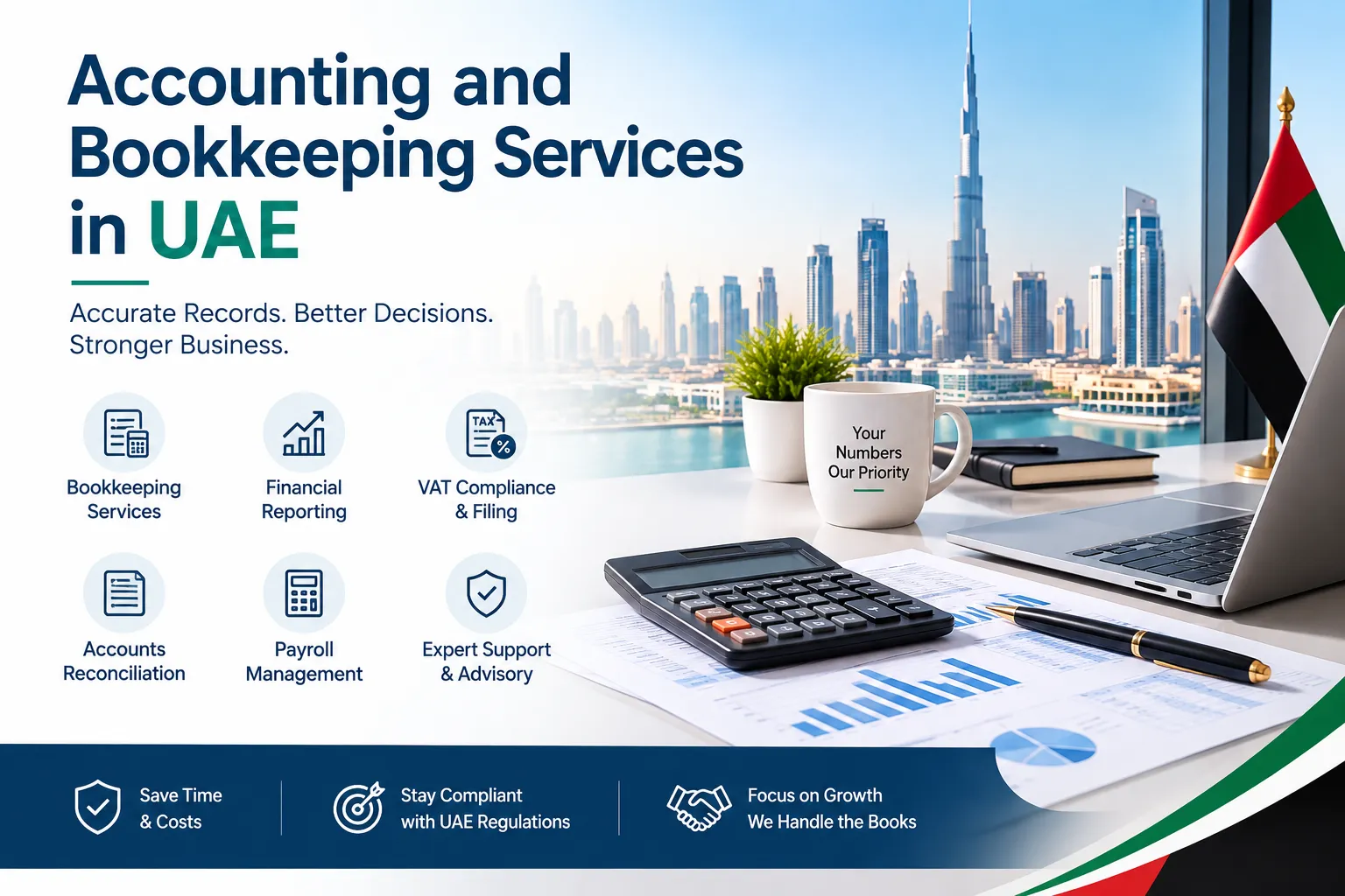 Accounting and Bookkeeping Services in UAE: Why Businesses Require Professional Help